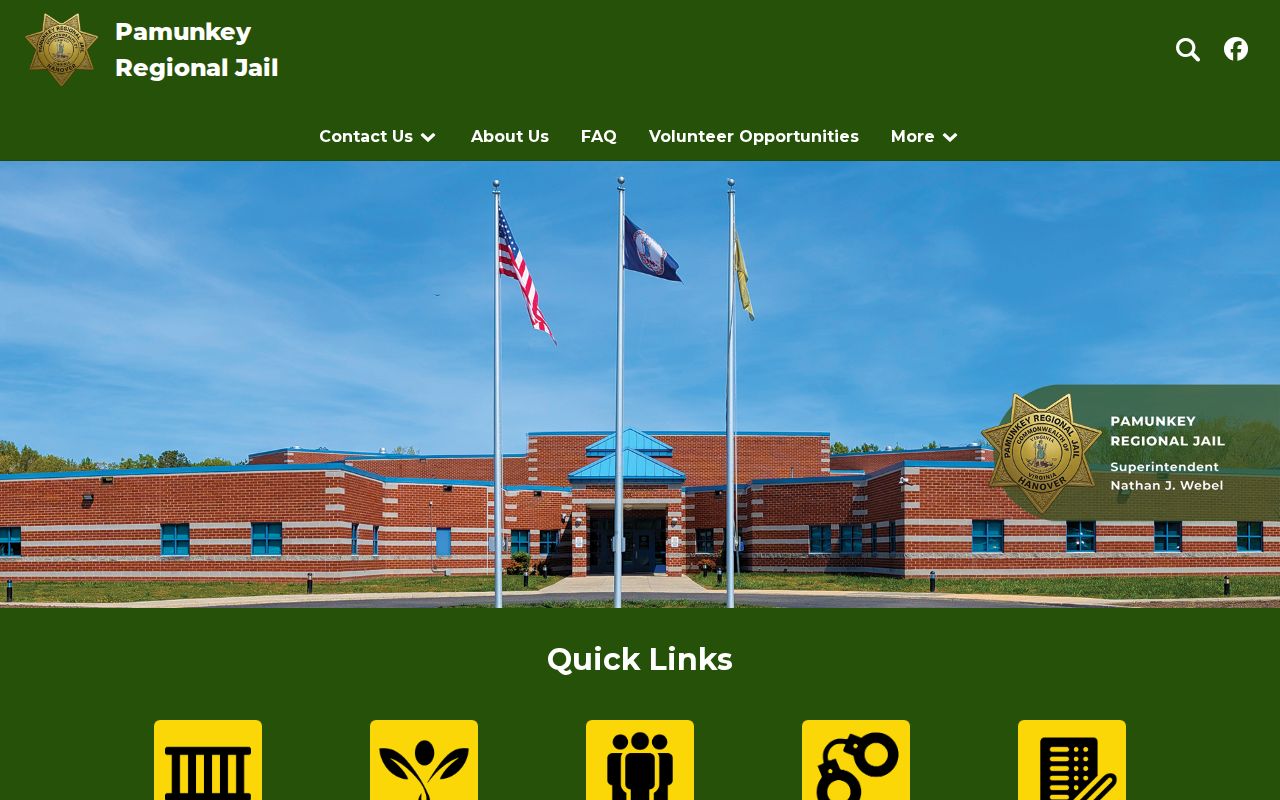 Pamunkey Regional Jail statement about housing Goochland County detainees and releases